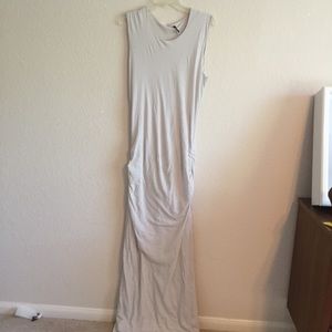 James Perse white maxi dress